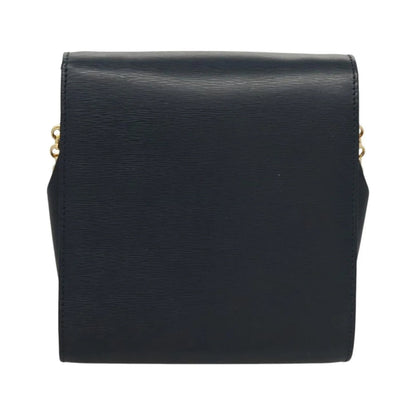 Chloe Vintage Leather, Navy, Leather, Shoulder Bag