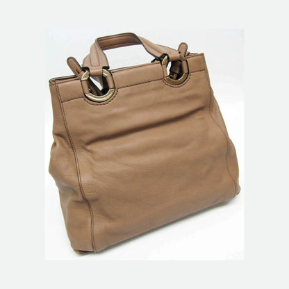 Chloe Vintage Leather, Brown, Leather, Handbag