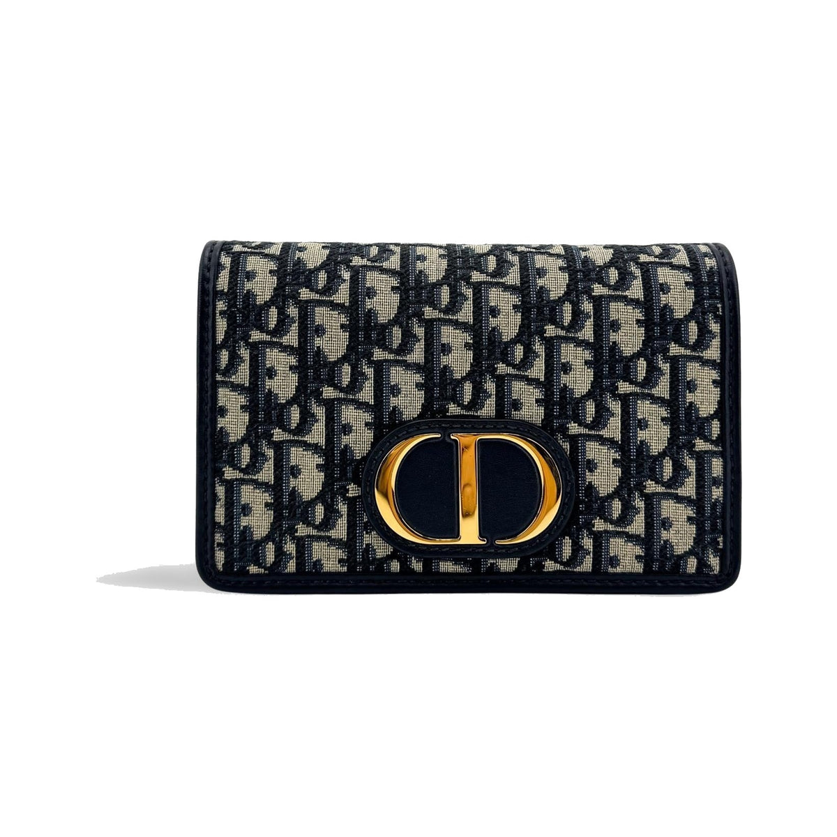 Christian Dior 30 Montaigne 2-in-1 Oblique Canvas, Beige, Canvas, Clutch
