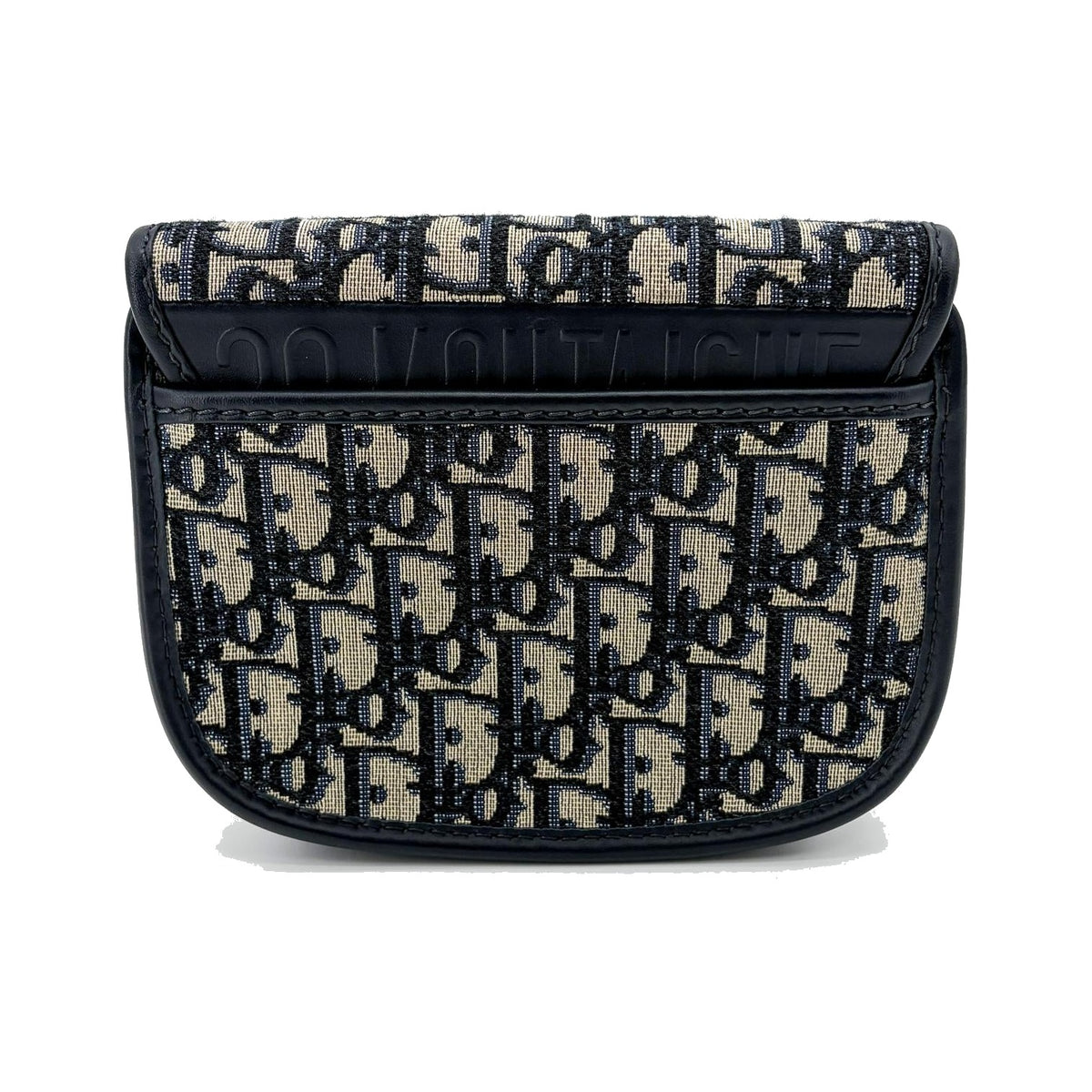 Christian Dior Bobby Flap Oblique Canvas, Beige, Canvas, Handbag