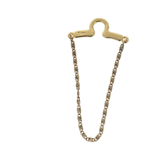 Christian Dior CD Pendant Metal, Gold, Gold Plated, Necklace