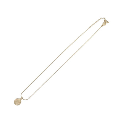 Christian Dior CD Pendant Metal, Gold, Metal, Necklace