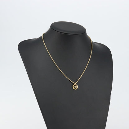 Christian Dior CD Round Pendant Necklace - Brandsamsara