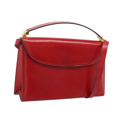Christian Dior Handbag Leather, Red, Leather, Handbag