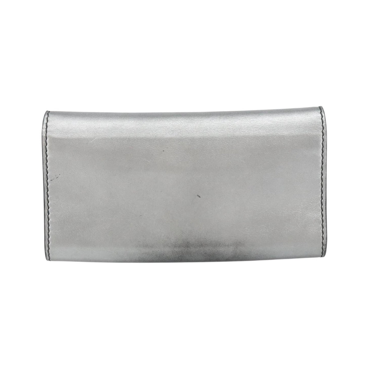 Christian Dior J'Adior Croisiere Chain Leather, Silver, Leather, Clutch