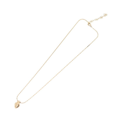 Christian Dior Logo Heart Pendant Metal, Gold, Metal, Necklace