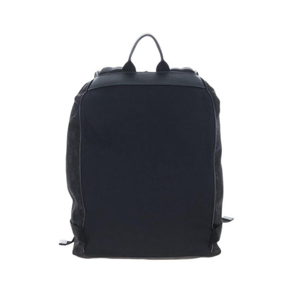 Christian Dior Motion Oblique Canvas with Leather, Black, Canvas, Backpack
