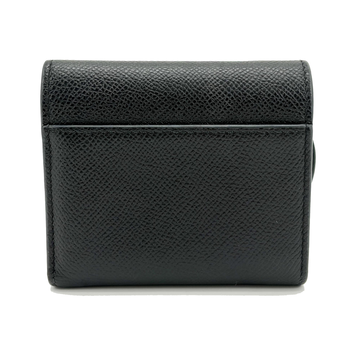 Christian Dior Saddle Lotus Leather, Black, Leather, Wallet