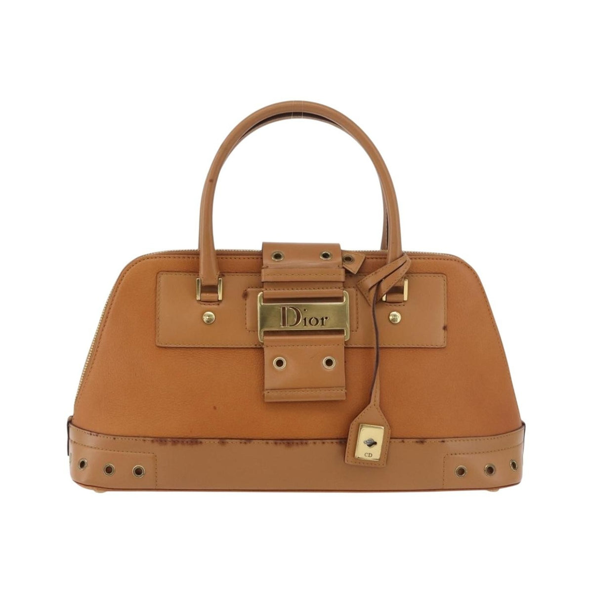 Christian Dior Street Chic Uptown Alligator, Brown, Leather, Handbag