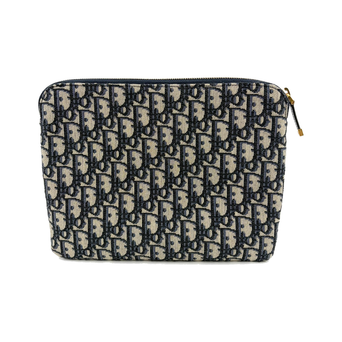 Christian Dior Travel Kit Oblique Canvas, Beige, Canvas, Toiletry Case