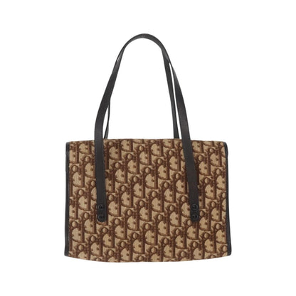 Christian Dior Trotter Canvas, Beige, Canvas, Shoulder Bag