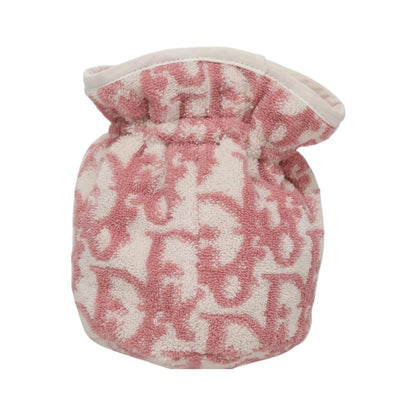 Christian Dior Trotter Clutch Trotter Canvas, Pink, Canvas, Clutch