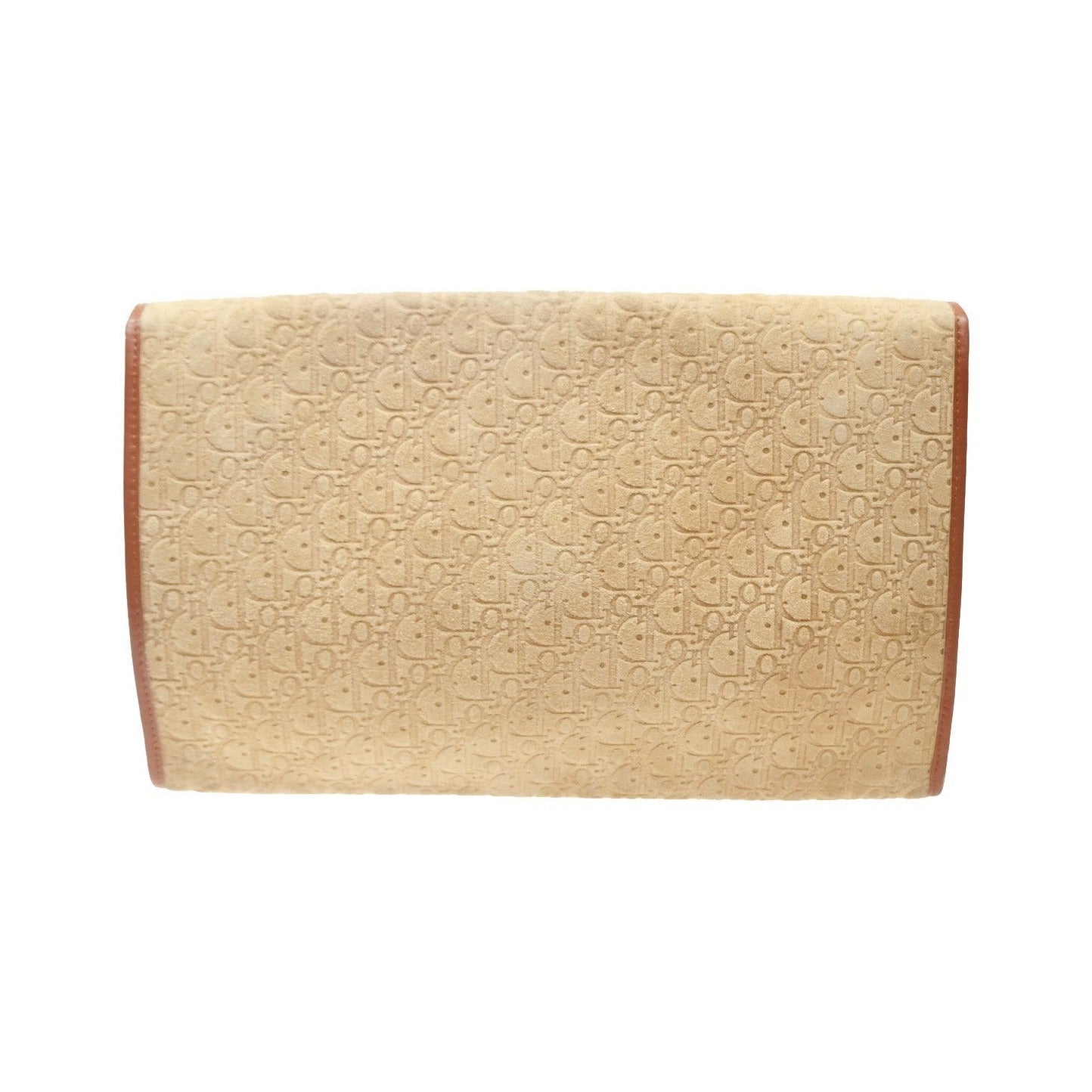 Christian Dior Trotter shoulder bag Leather, Beige, Suede, Shoulder Bag