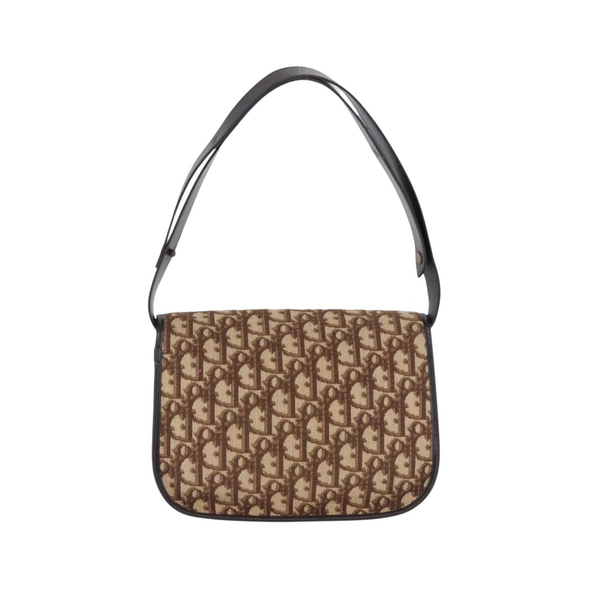 Christian Dior Trotter shoulder bag Sequins, Beige, Canvas, Shoulder Bag