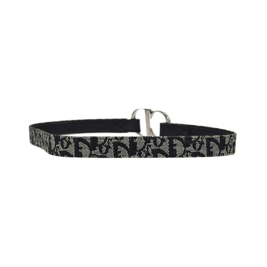 Christian Dior Vintage belt Canvas, Black, Canvas, Belt