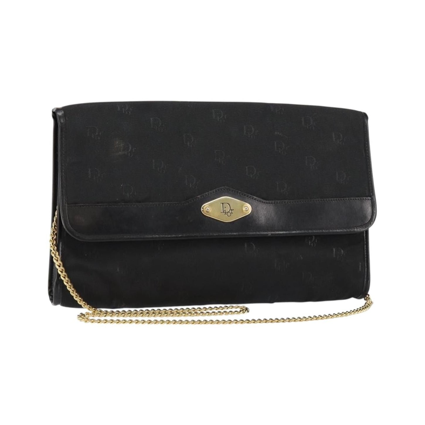 Christian Dior Vintage CD Chain Flap Shoulder Bag - Brandsamsara