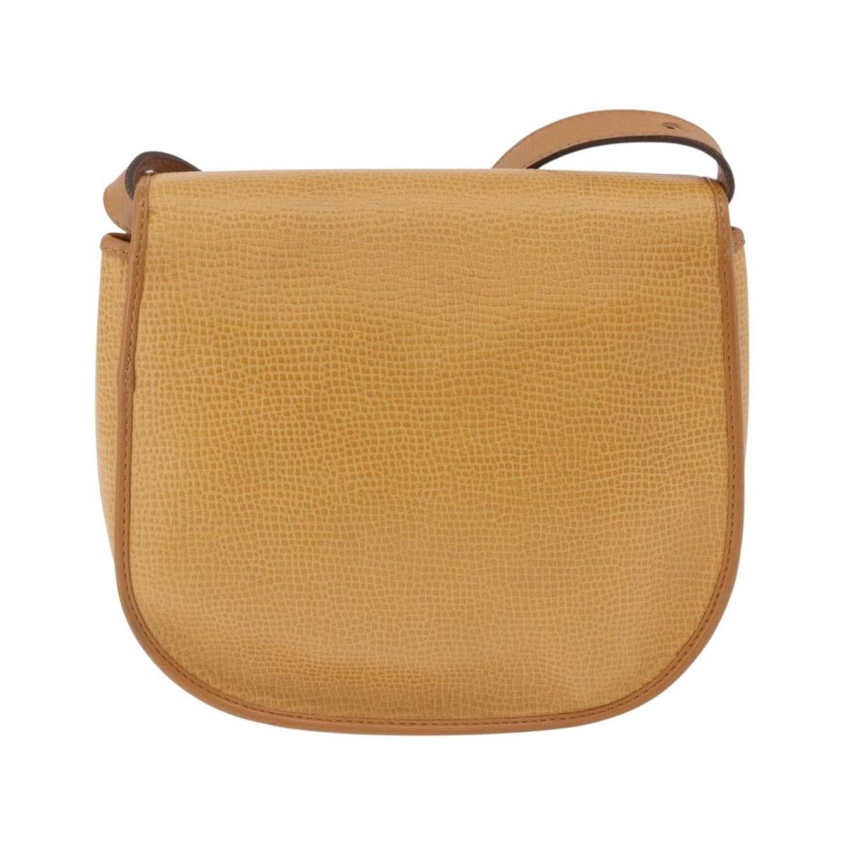 Christian Dior Vintage CD Flap Leather, Beige, Leather, Shoulder Bag
