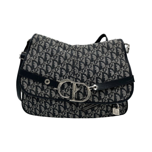 Christian Dior Vintage CD Flap Messenger - Brandsamsara