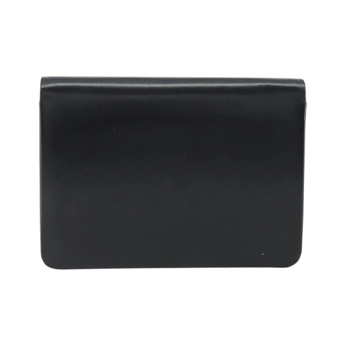 Christian Dior Vintage Clipper closure clutch with logo leather, Black, Leather, Crossbody Bag
