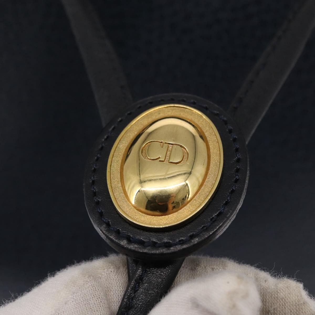 Christian Dior Vintage Drawstring Bucket Bag - Brandsamsara