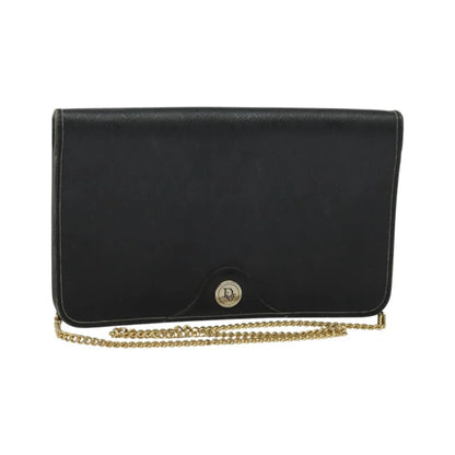 Christian Dior Vintage Honeycomb Canvas, Black, Canvas, Shoulder Bag