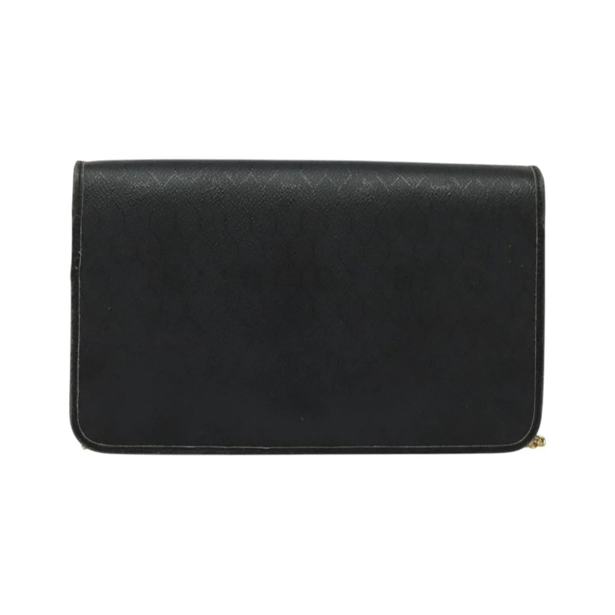 Christian Dior Vintage Honeycomb Canvas, Black, Canvas, Shoulder Bag