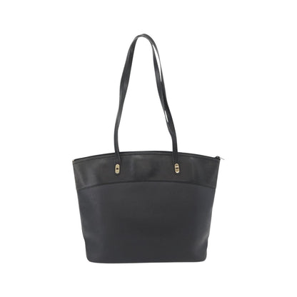 Christian Dior Vintage Honeycomb Canvas, Black, PVC, Shoulder Bag