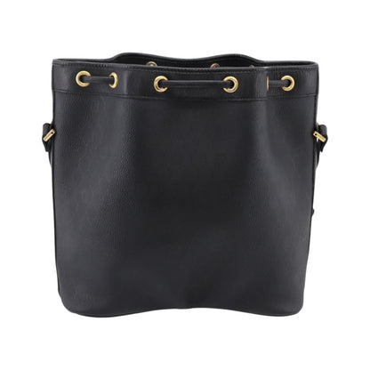 Christian Dior Vintage Honeycomb Canvas, Black, Canvas, Shoulder Bag