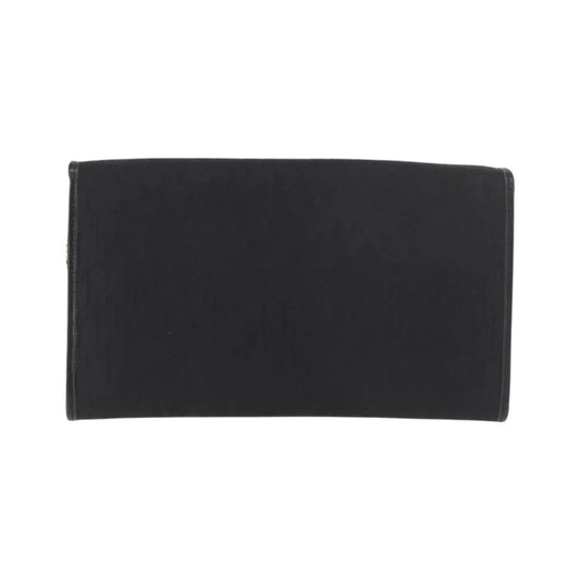 Christian Dior Vintage Honeycomb chain Canvas, Black, Canvas, Shoulder Bag