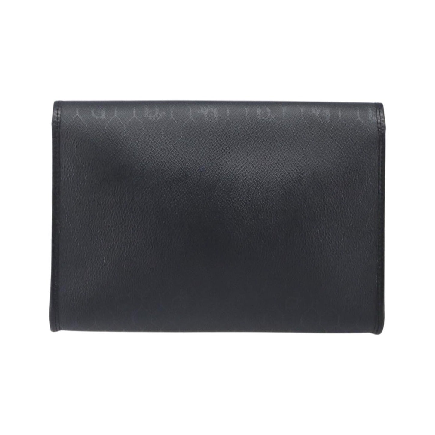 Christian Dior Vintage Honeycomb chain Canvas, Black, Canvas, Shoulder Bag
