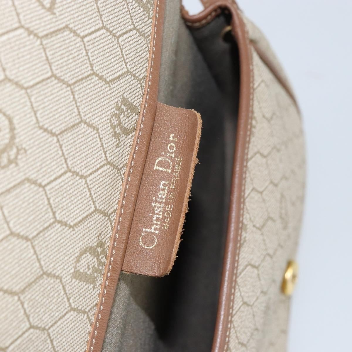 Christian Dior Vintage Honeycomb Flap Crossbody Bag - Brandsamsara