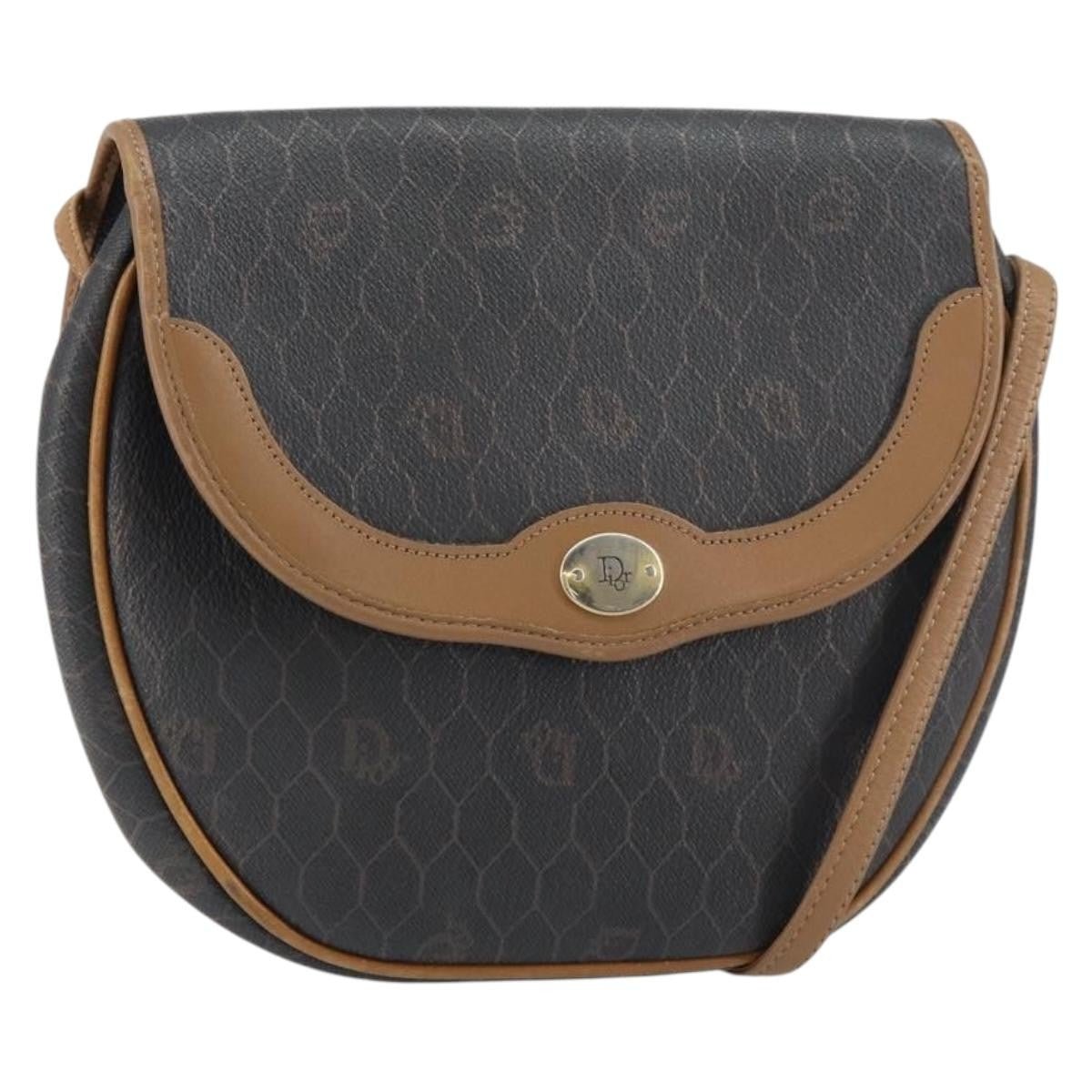 Christian Dior Vintage Honeycomb Flap Crossbody Bag - Brandsamsara