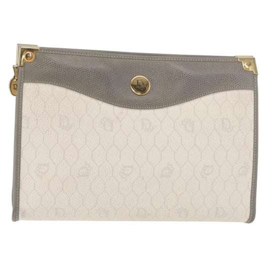 Christian Dior Vintage Honeycomb Zip Pouch - Brandsamsara