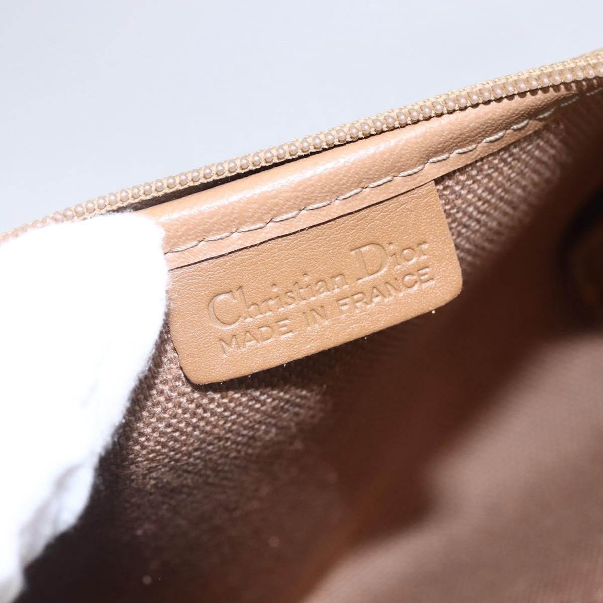 Christian Dior Vintage Honeycomb Zip Pouch - Brandsamsara