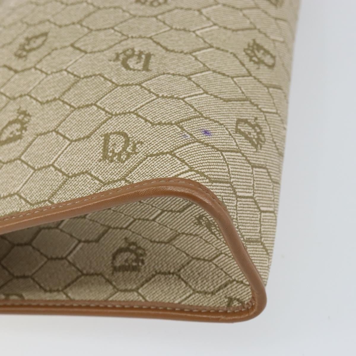 Christian Dior Vintage Honeycomb Zip Pouch - Brandsamsara