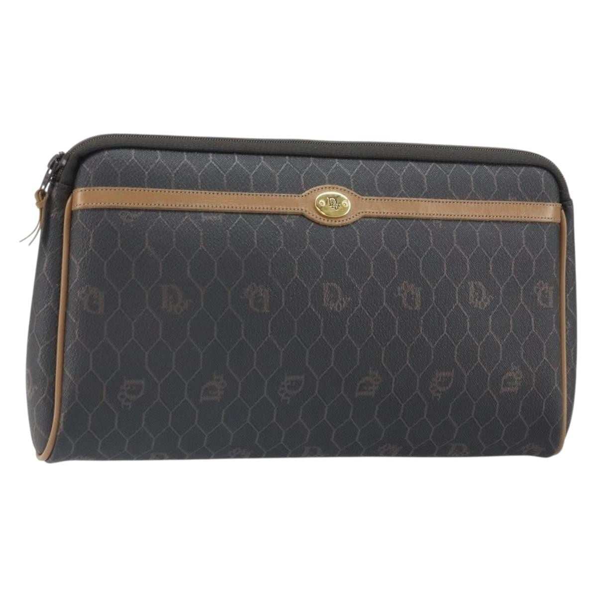 Christian Dior Vintage Honeycomb Zip Pouch - Brandsamsara
