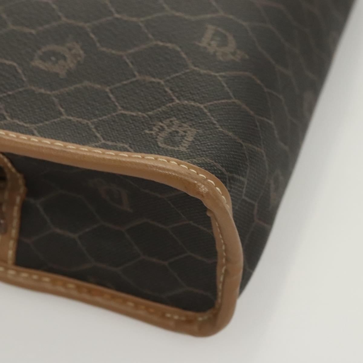 Christian Dior Vintage Honeycomb Zip Pouch - Brandsamsara