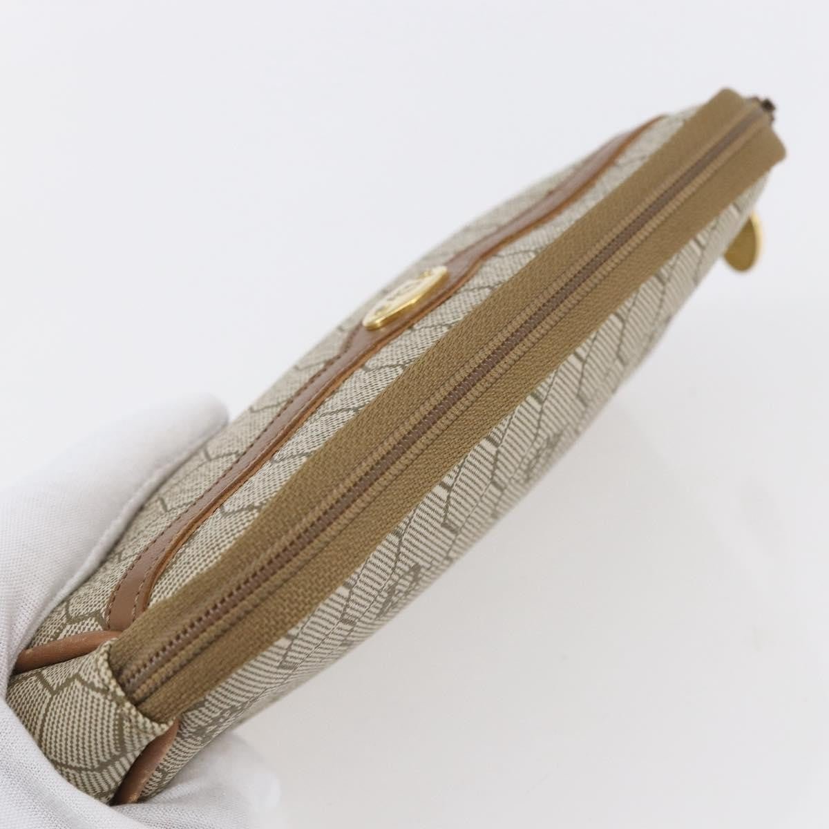 Christian Dior Vintage Honeycomb Zip Pouch - Brandsamsara