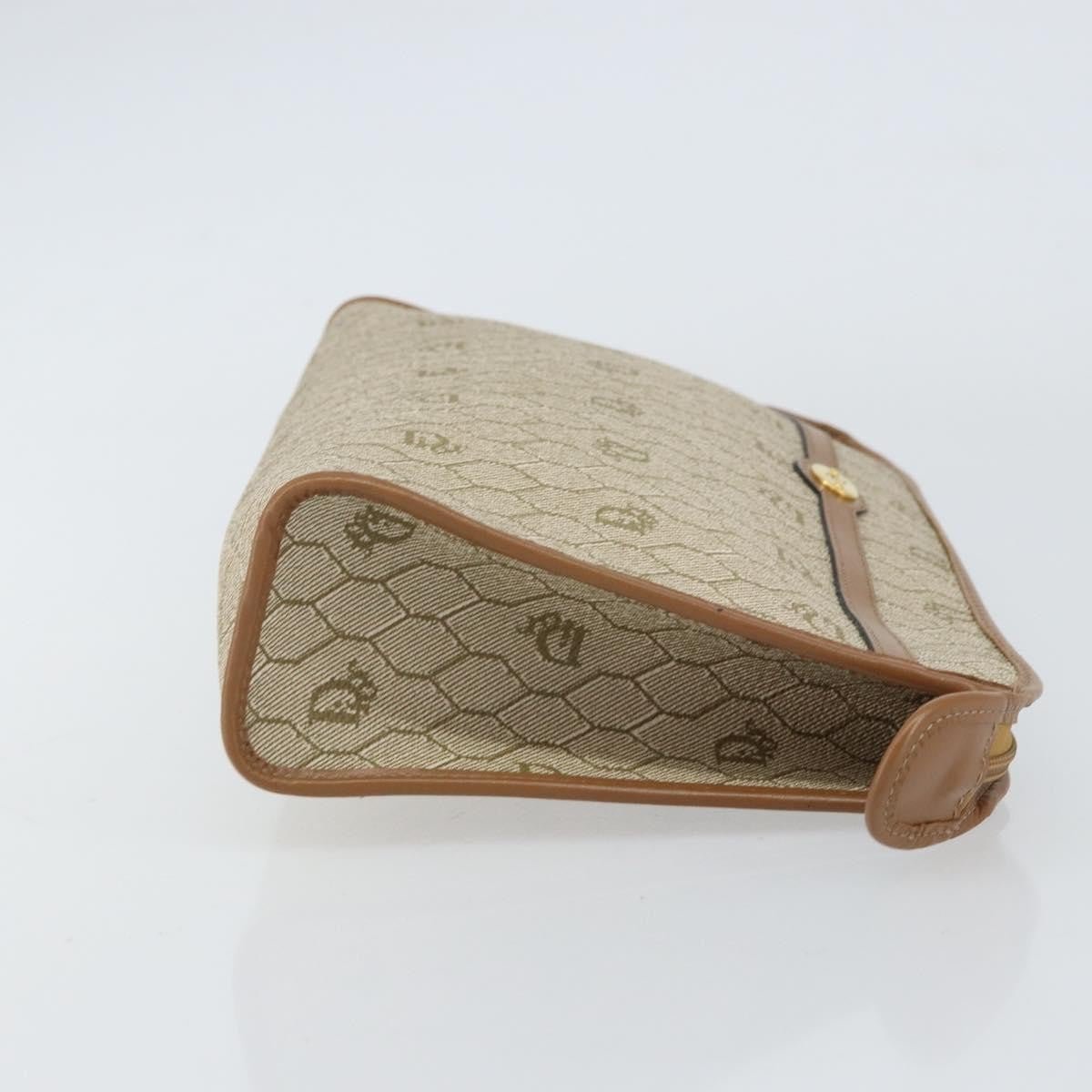 Christian Dior Vintage Honeycomb Zip Pouch - Brandsamsara
