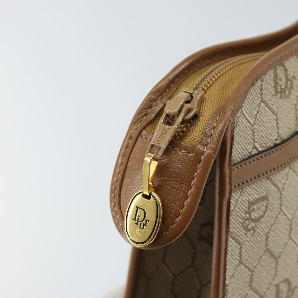 Christian Dior Vintage Honeycomb Zip Pouch - Brandsamsara