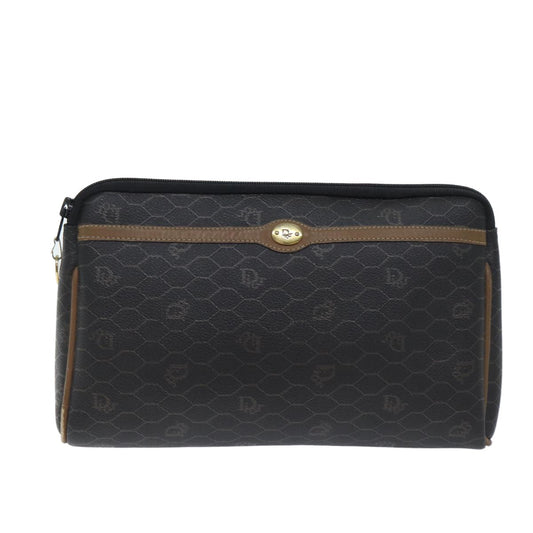 Christian Dior Vintage Honeycomb Zip Pouch - Brandsamsara