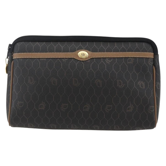 Christian Dior Vintage Honeycomb Zip Pouch - Brandsamsara