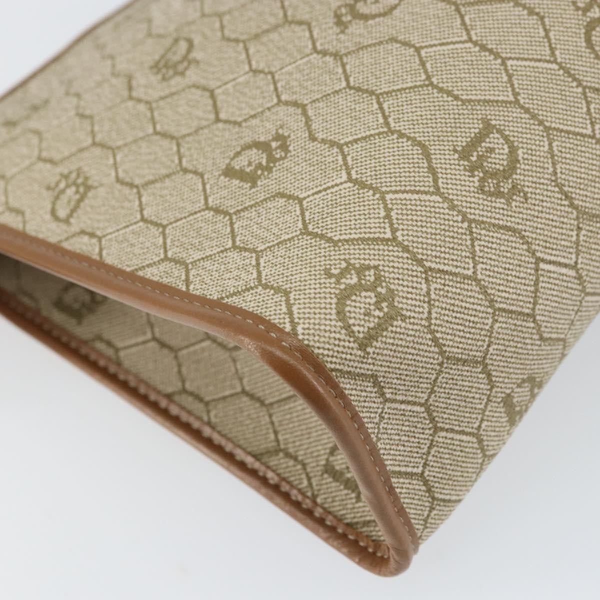 Christian Dior Vintage Honeycomb Zip Pouch - Brandsamsara
