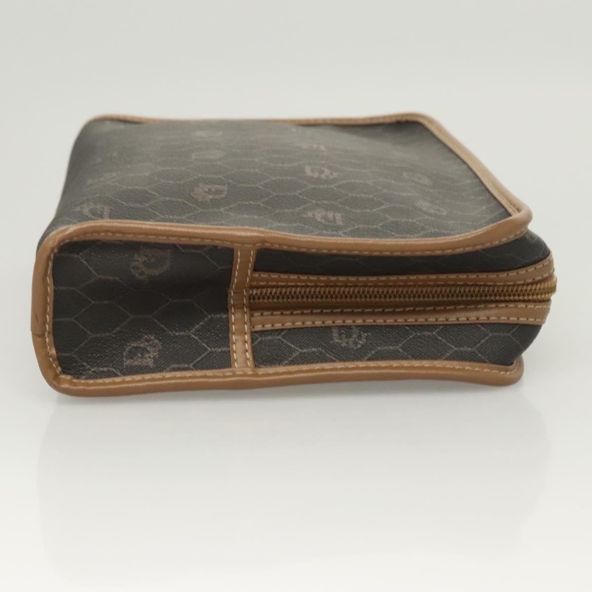 Christian Dior Vintage Honeycomb Zip Pouch - Brandsamsara
