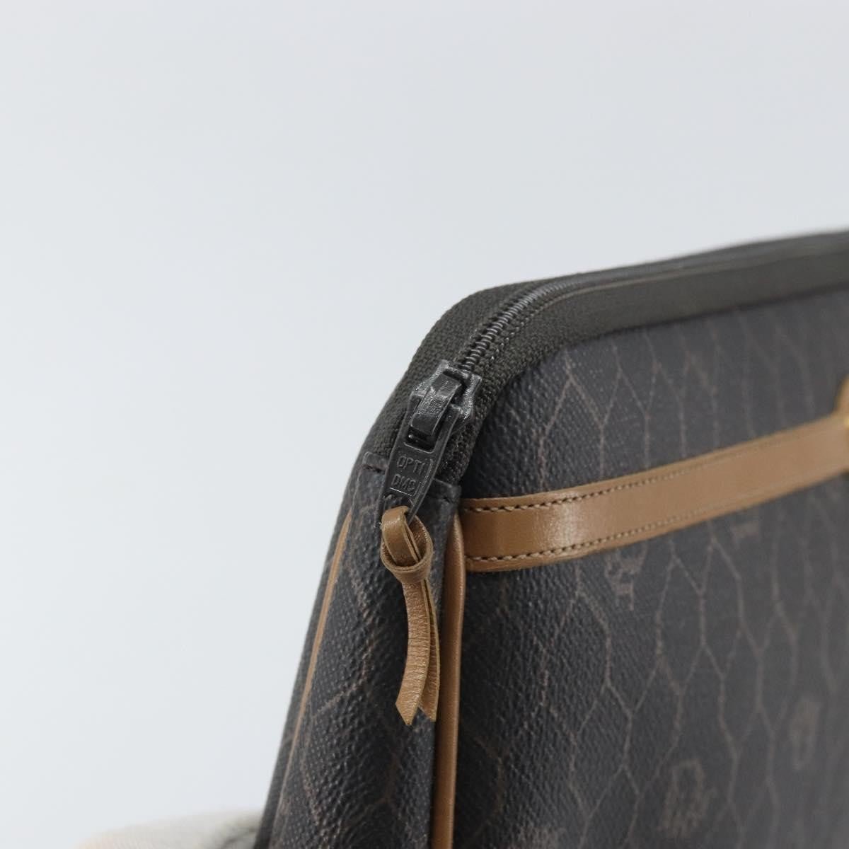 Christian Dior Vintage Honeycomb Zip Pouch - Brandsamsara