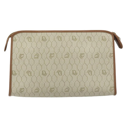 Christian Dior Vintage Honeycomb Zip Pouch - Brandsamsara