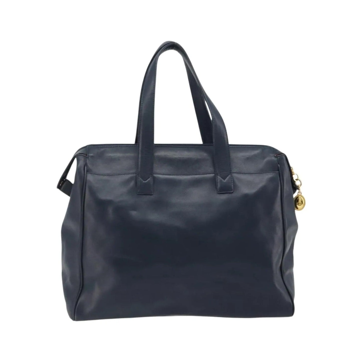 Christian Dior Vintage Leather, Navy, Leather, Handbag