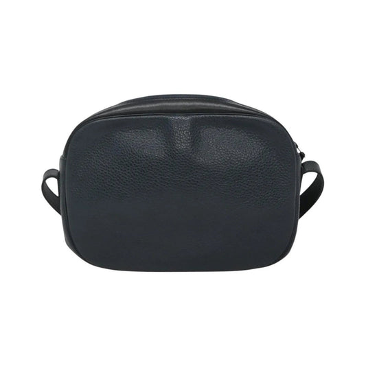 Christian Dior Vintage Leather, Navy, Leather, Shoulder Bag