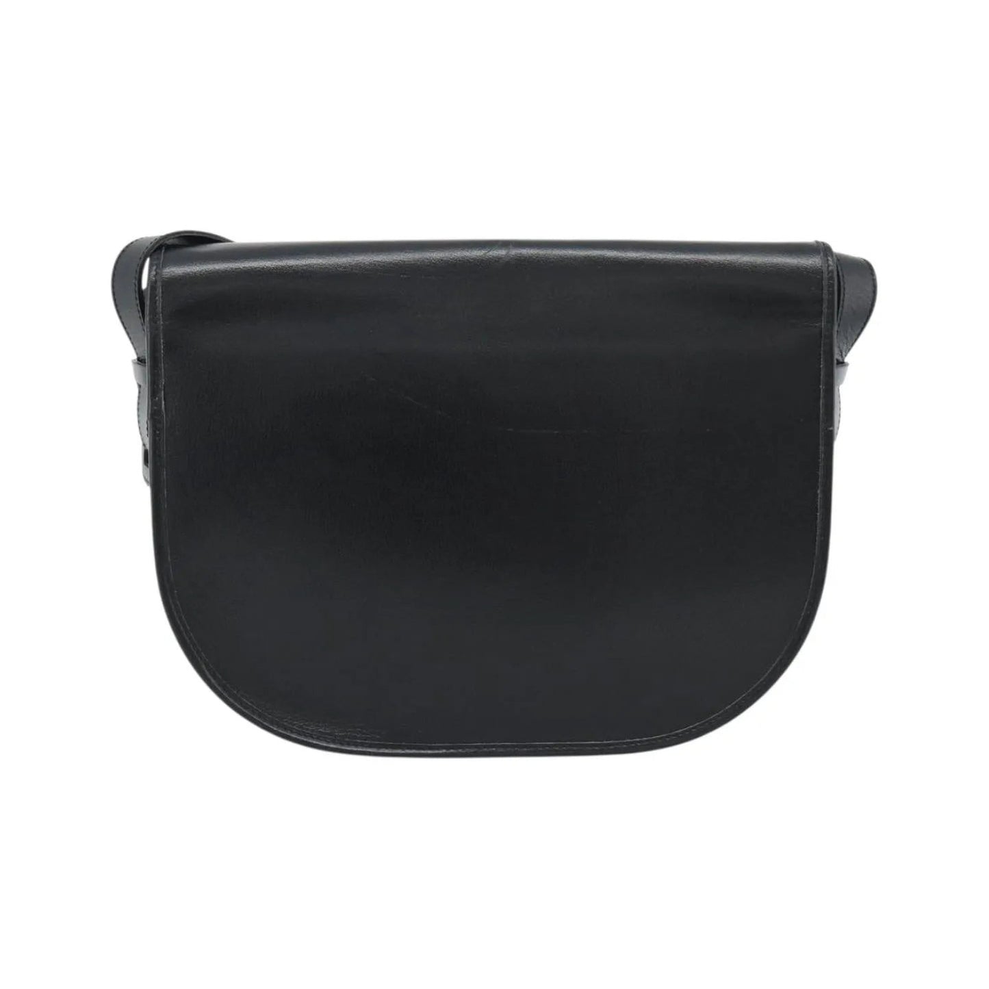Christian Dior Vintage Leather, Black, Leather, Shoulder Bag