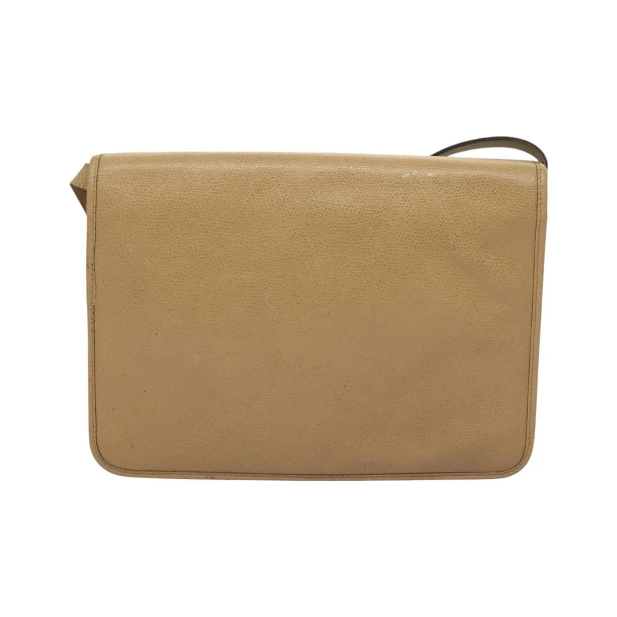 Christian Dior Vintage Leather, Beige, Leather, Shoulder Bag